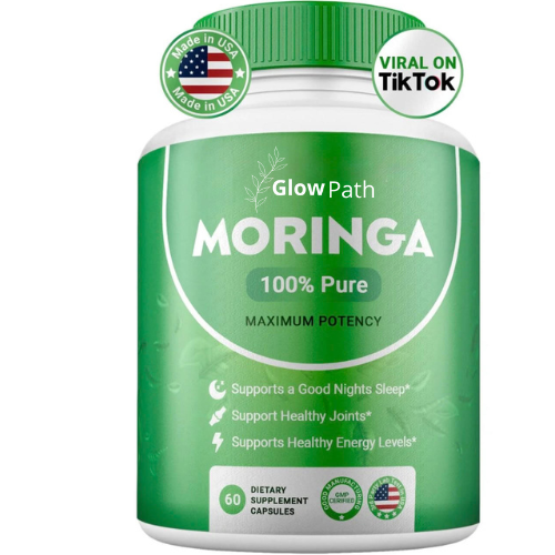 Glow Path Moringa Powder Capsules