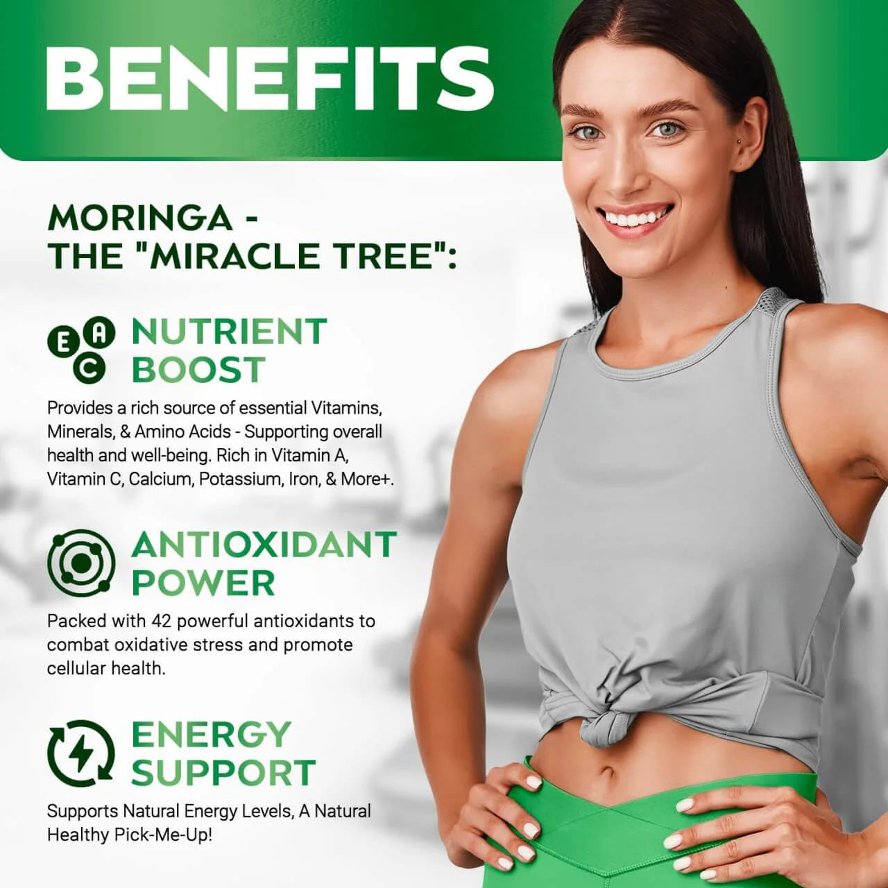 Glow Path Moringa Powder Capsules